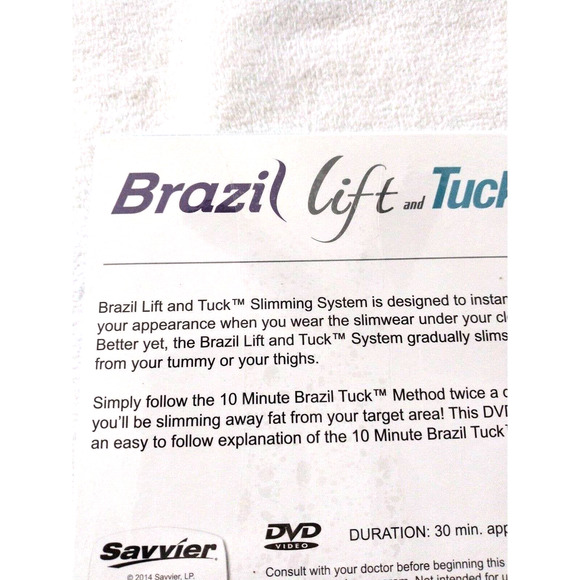 Brazil Lift & Tuck 10 Minute Method Savvier (DVD) - NEW in package unopened - Picture 5 of 6